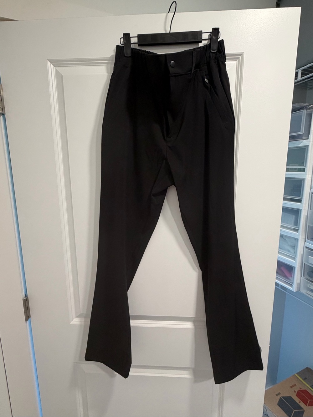 90 Degree By Reflex Black Women's Stretch Trousers